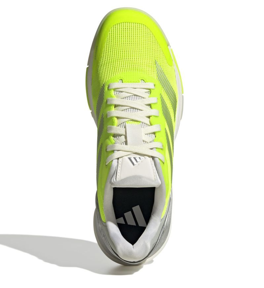 Женские кроссовки для Падел Adidas Crazyquick Lightstrike Padel W - lucid lemon/silver metallic/wonder silver