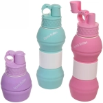 Бутылка силиконовая складная 550мл «Турист»