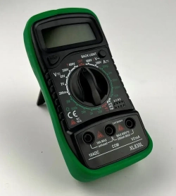 Мультиметр цифровой тестер электрический автомобильный с функцией прозвонки цепи