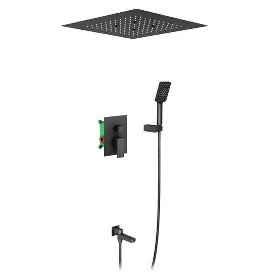 Душевая система встроенная Selene SX-2039/03SM Черный