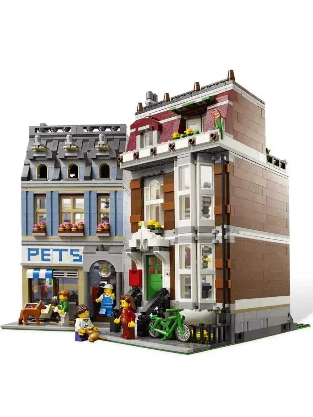 Конструктор Здание Зоомагазин 2128 деталей