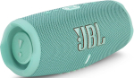 Колонка портативная JBL Charge 5, 40Вт, бирюзовый [jblcharge5teal]