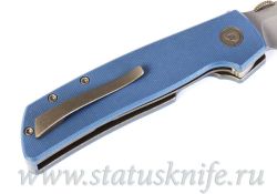 Нож Bob Terzuola ATCF Tanto Slate Blue Dropфотография - 5