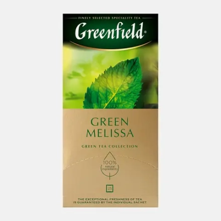 Чай зеленый Greenfield Green Melissa 25пак