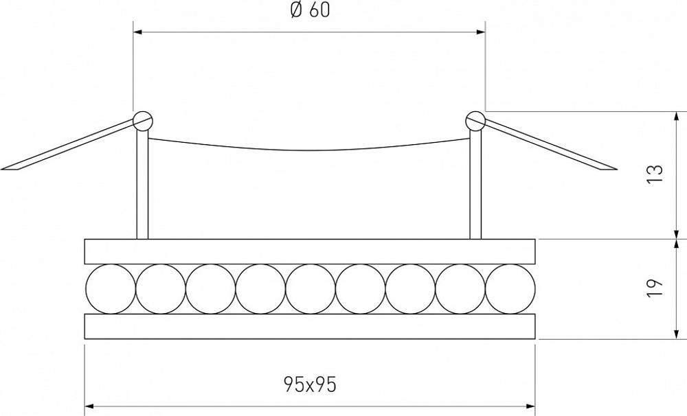 Встраиваемый светильник Elektrostandard 8391 MR16