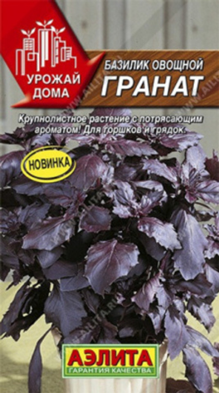 Базилик Гранат 0,1г Ц Аэлита
