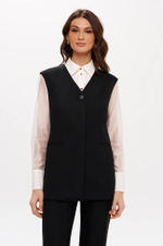 1955 Жилет женский (черный)