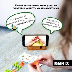 Конструктор QBRIX KIDS Мир жучков 321 деталь