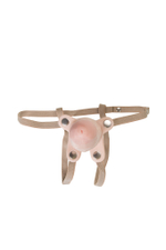 Фаллопротез LoveToy поясной телесный 15 см