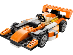 LEGO Creator: Гоночная машина Сансет 31017 — Sunset Speeders — Лего Креатор Создатель