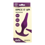 Фиолетовая анальная пробка 12,5см Lola Games Spice it up Smooth Ultraviolet 8008-04lola