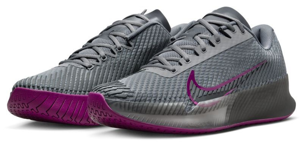 Мужские кроссовки теннисные Nike Zoom Vapor 11 - серый