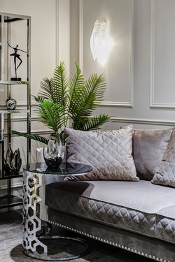 Стол приставной Garda Decor 13RXET3043-SILVER