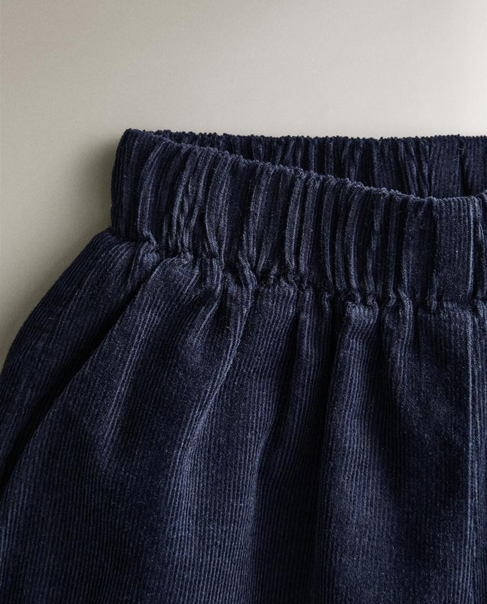 ZARA HOME ДЕТСКИЕ ВЕЛЬВЕТОВЫЕ БРЮКИ, СИНИЙ