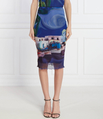 Юбка Desigual. x Monsieur Christian Lacroix Desigual - темно-синий(24SWFK05)