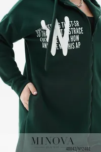 Костюм 2402-зеленый Minova