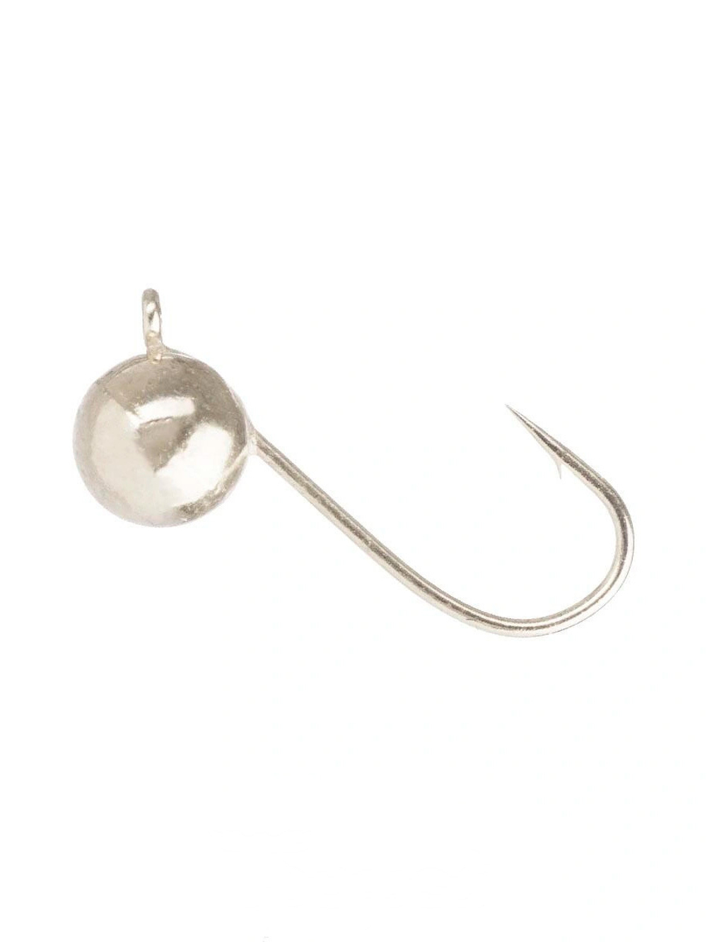 Мормышка Helios вольфрамовая Шар с ушком 3мм 0,30гр Sil крашеная по гальванике (MW-2830-1-Sil)