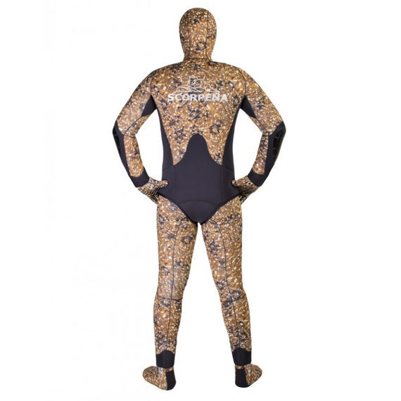Гидрокостюм Scorpena C3 - 5 мм BROWN Camo