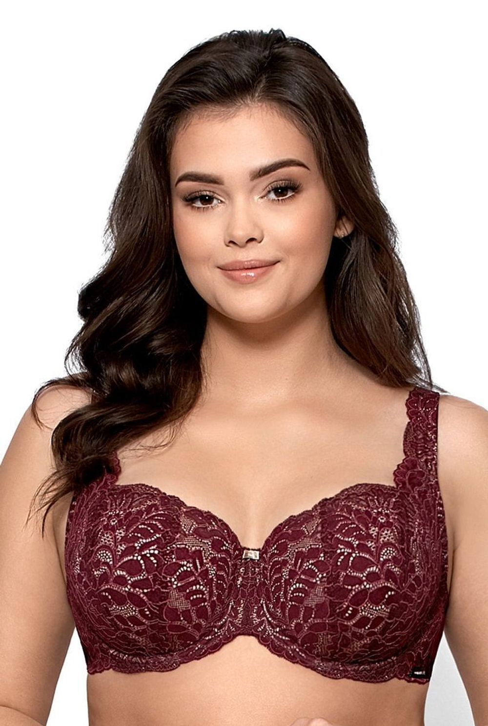 Бюстгальтер-балконет Benita (Размер: 75I) (Цвет: бордовый)