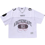 A Bathing Ape Line Camo Multi Logo Relaxed Fit Football Jersey