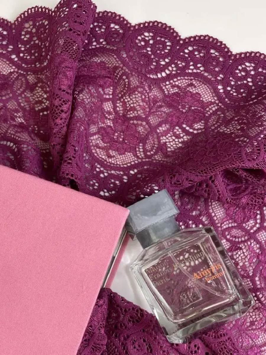 Кружево фуксия темная, 13,5см стрейч, IFSD1