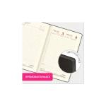 Ежедневник датированный 2026 А5 138x213 мм, BRAUBERG "Stylish", под кожу, гибкий, черный, 117097