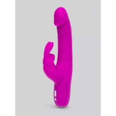 Вибратор Happy Rabbit Slimline Realistic перезаряжаемый, фиолетовый