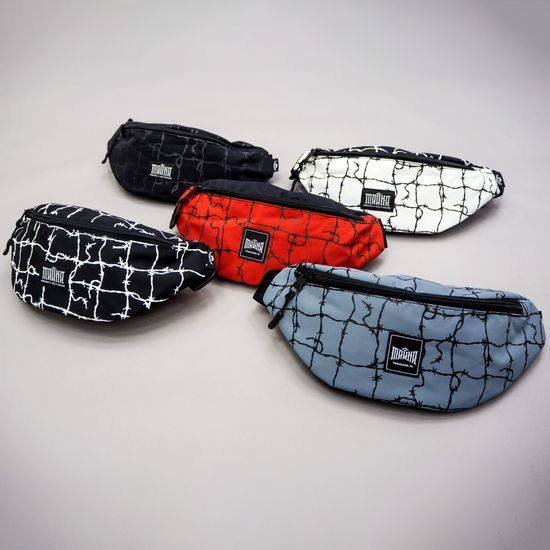 Сумка ТАЙНА поясная BLOCK-P БЧ/Колючка Инверсия