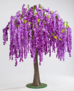Искусственное дерево "Вистерия Фиолетовая LUXE" 2,8 м