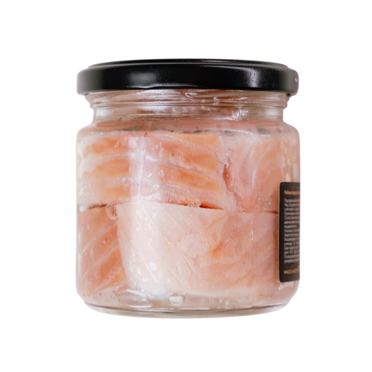 Чир слабосоленый филе-ломтики в масле, 190 г