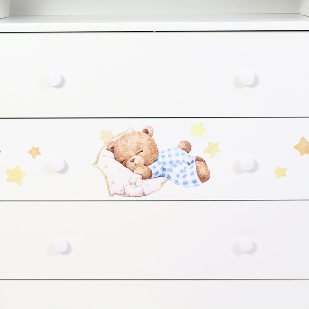 Комод "Фортуна" 4 ящ (арт. 42) ЛДСП 800/4 "Пижамная вечеринка"