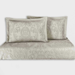 Покрывало 160х220 и декоративная наволочка Arya home Suwi бежевый