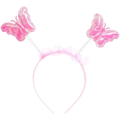 Набор карнавальный «Нежная принцесса» (ободок, крылья, палочка), Розовый
