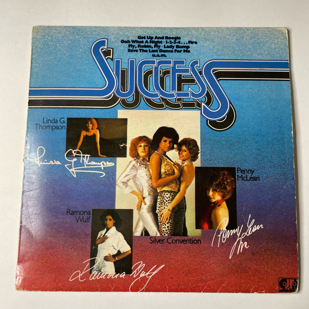 Винтажная виниловая пластинка LP Silver Convention, Penny McLean, Ramona Wulf, Linda G. Thompson Success (Югослоавия 1976)