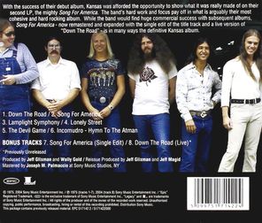 Kansas / Song For America (CD)