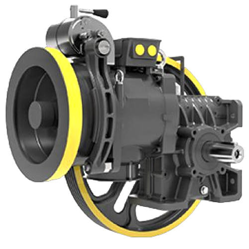 Лебедка SH110 КВШ 520х5х8 мм 1,6 м/с 5,5 кВт левая (частот. регул.)  SICOR.