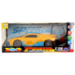 Машина классическая на РУ, желтая, коробка 661-1