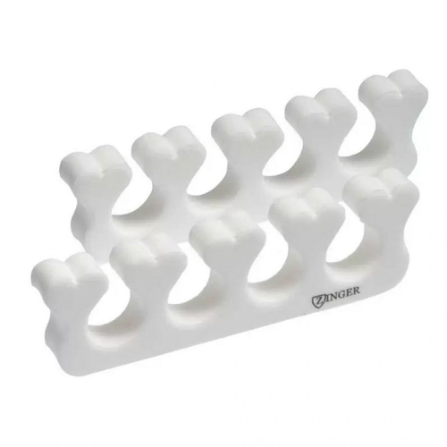 Zinger Разделители для пальцев SPR-03 белые 2 шт