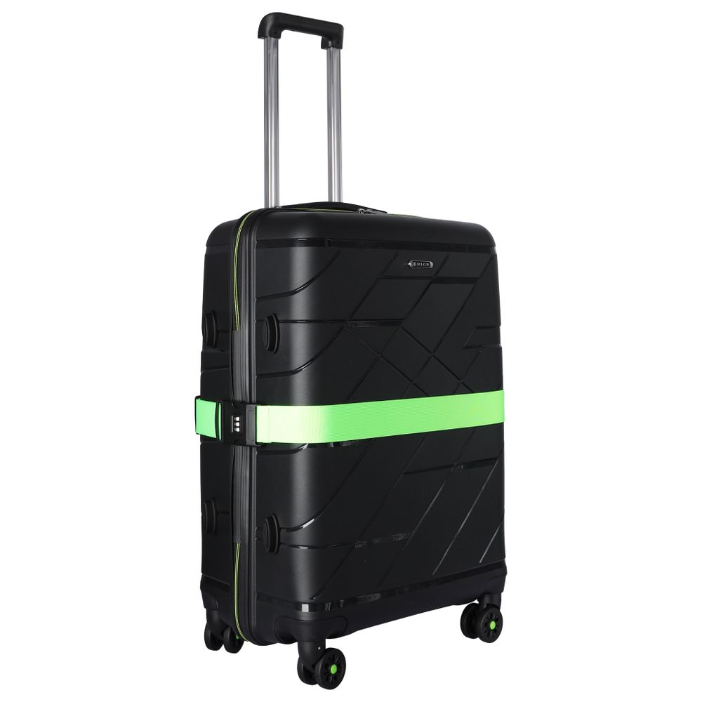 Чемодан 463 / С ремнем / Полипропилен