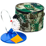 Жерлицы син оснащенные косые 10 шт в кругл сумка