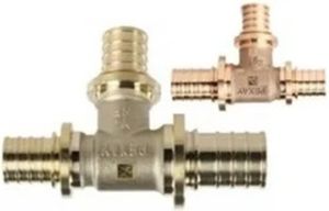 Тройники Rehau Rautitan RX/MX с уменьшенным боковым и торцевым проходом