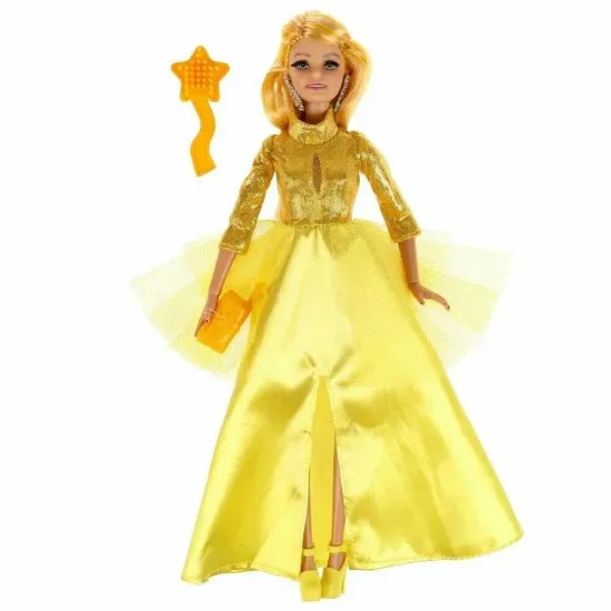 Кукла 29 см София, руки и ноги сгиб, ресницы, маникюр, акс, кор КАРАПУЗ