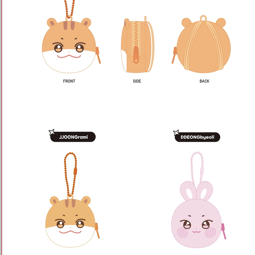 Брелок-сумочка [ANITEEZ IN THE CALLING] MD BACKPACK POUCH KEYRING