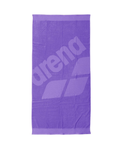 006353 700 Arena 23 полотенце BEACH TOWEL LOGO dark_lavanda