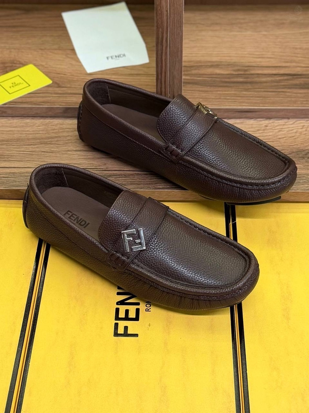 Мокасины Fendi