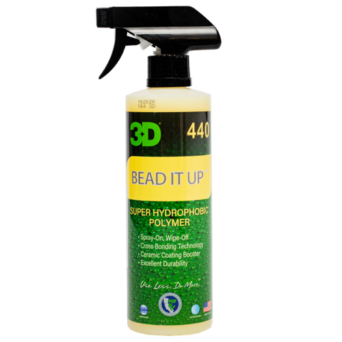 3D Быстрый защитный состав, полимерное покрытие Bead it Up 16oz 0,48 л , 440OZ16