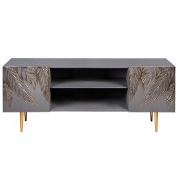 Тумба под ТВ Тропик 155см Стайл Серый Голд