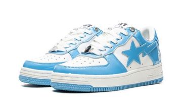 Кроссовки Bape Sta Blue/White