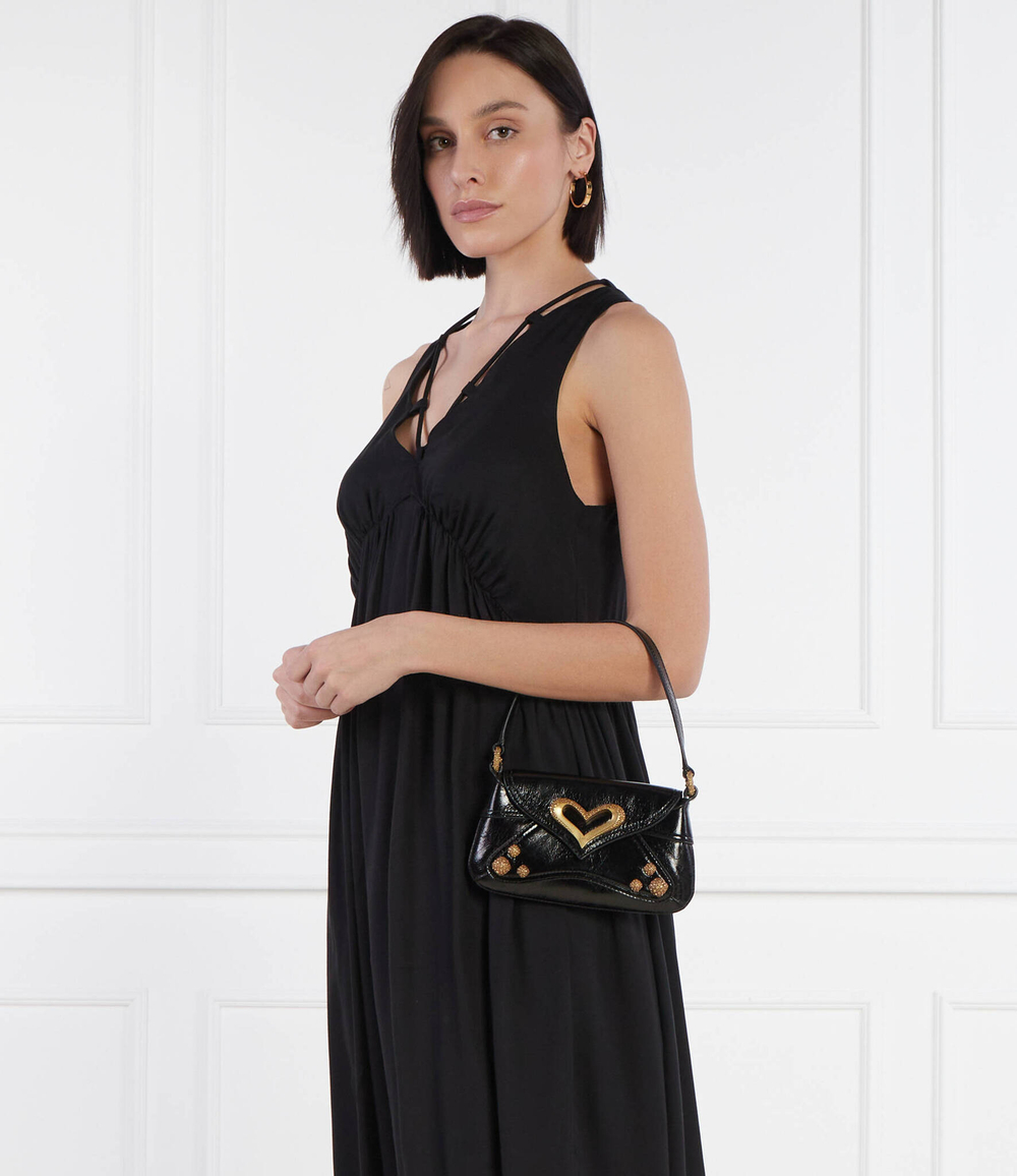 Skórzana наплечная сумка BABY NAPLACK VINT Pinko - черный(102830 A1EO)