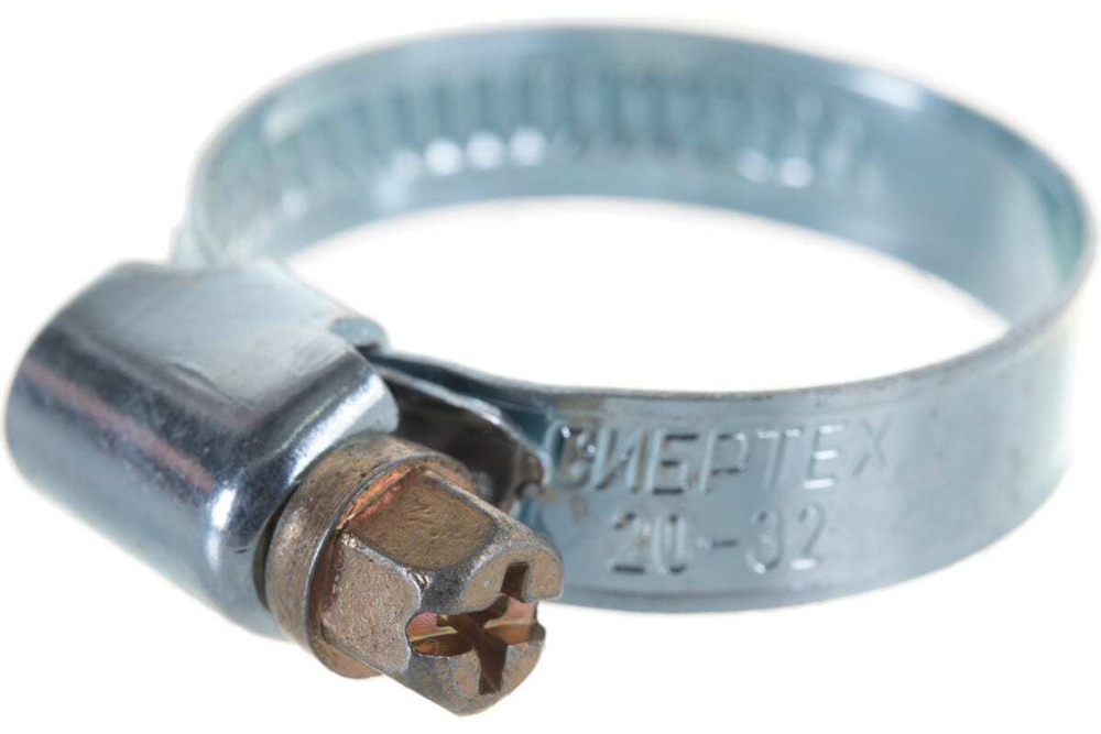 ХОМУТЫ СИБРТЕХ НЕРЖАВ/СТАЛЬ БОЛТОВОЕ КРЕП 20-32ММ 47580 1ШТ